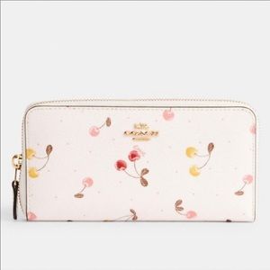 Coach cherry wallet